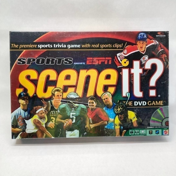 SCENE it? SPORTS Powered by ESPN The DVD Game Premium Sports Trivia New Sealed - Picture 1 of 11